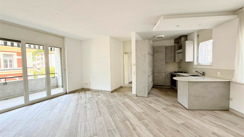 Lugano centro: appartamento, 3.5 locali, 89 mq, ristrutturato, molto luminoso
